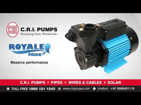 Cri mini pump, 0.5 hp -1hp