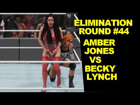 WWE 2K19 Amber Jones vs Becky Lynch - Extreme Elimination #44