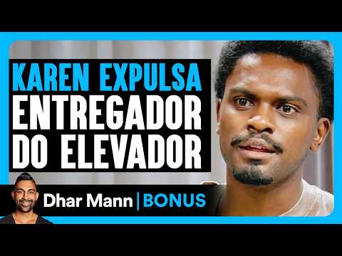 Karen Kicks Delivery Man Out of the Elevator | Dhar Mann Studios