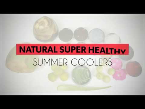 Summer Coolers Natural healthy organic homemade refreshing summer drinks for cooling of body