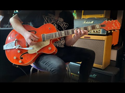 2017 Custom Shop Gretsch G Brand 6120 Nashville in Orange