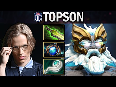 OG.TOPSON ZEUS VERSUS WINSTRIKE - DOTA 2 7.26 GAMEPLAY