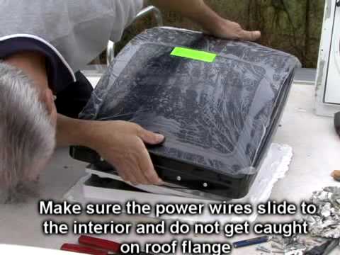 Maxx Fan Installation by RV Education 101