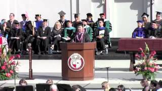 preview picture of video 'University of Redlands - 2012 Commencement Student Speaker'