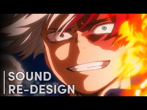 My Hero Academia - Todoroki Shoto Uses His Fire Quirk | Sound Re-Design