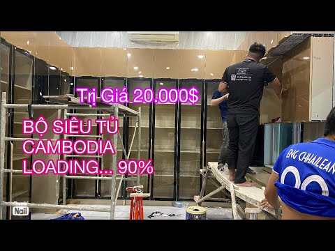 BỘ TỦ 20,000$ Ocean Luxury ở CAMBODIA hoàn thành 90% cập nhật 11h30 đêm