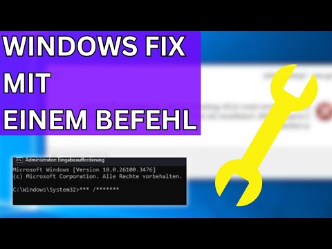Windows reparieren mit EINEM Befehl! 🔧