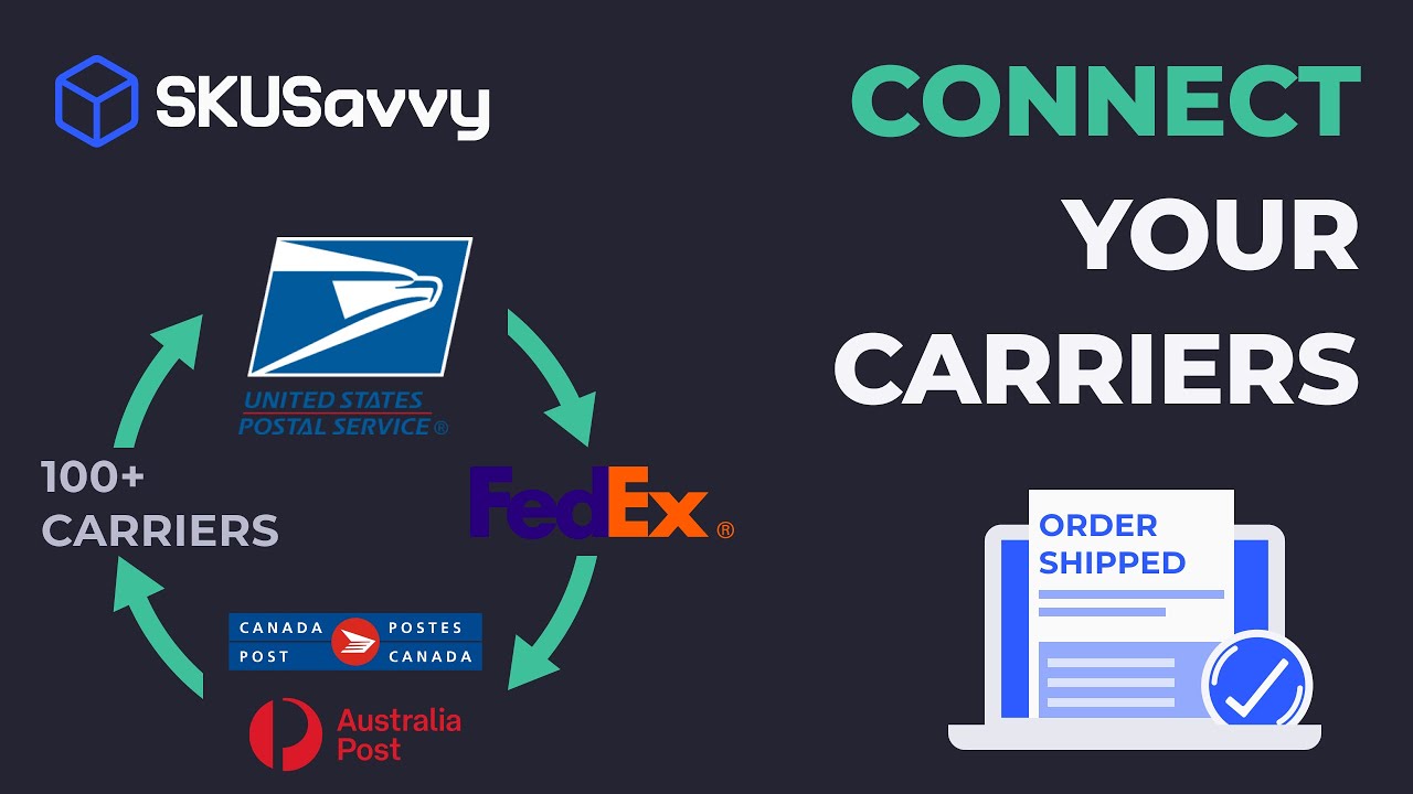 How to Connect Your Shipping Carrier Accounts on SKUSavvy
