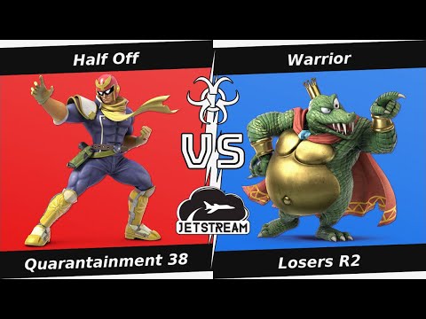 Quarantainment 38 Losers R2 - Half Off (Cpt Falcon) Vs. Warrior (K. Rool) Smash Ultimate - SSBU