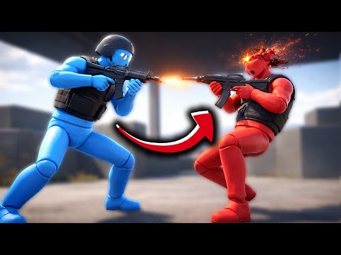 MANTA'S WARBOX SKYSCRAPER! Active Ragdoll Physics! NPC Wars #1