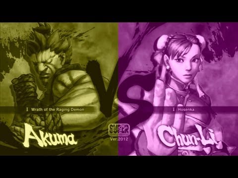 URAMESH1_BR(Akuma) VS paulonescence(Chun-li) SSF4 AE 2012 PSN