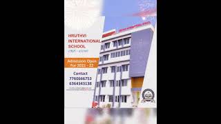 Hruthvi International School Video