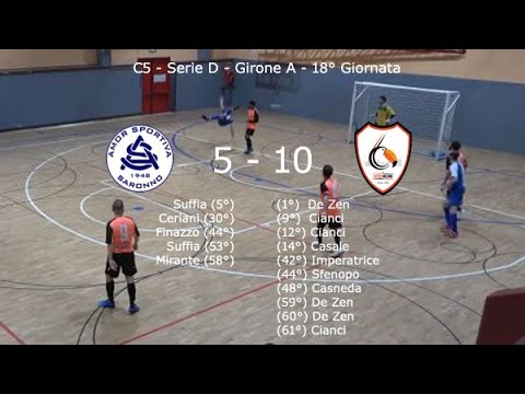 AMOR SPORTIVA - FUTSEI MILANO 5-10 | HIGHLIGHTS | C5 | SERIE D | GIRONE A | 18ª GIORNATA | 2023-24