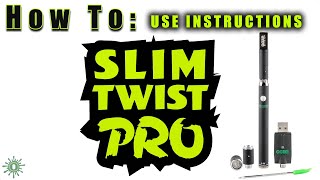 Ooze Pen Instructions Slim Twist PRO 101: How to Use Battery (Unboxing Product)