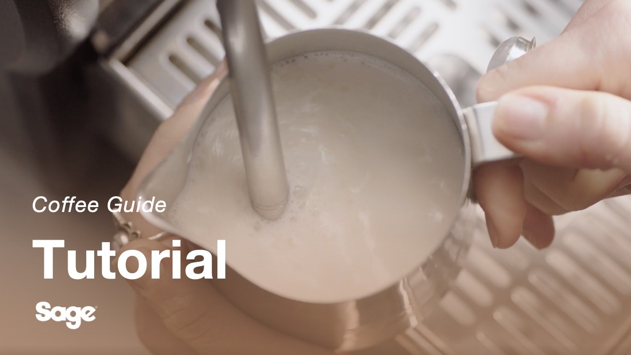How to automatically texture microfoam milk