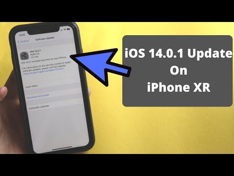 iOS 14.0.1 Update On iPhone XR !