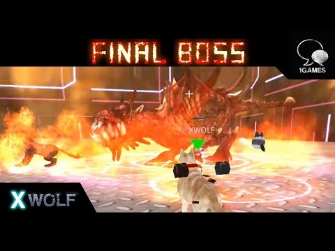 Fantasy Space Wolf Game  X-WOLF, Battle with the Last Boss Monster