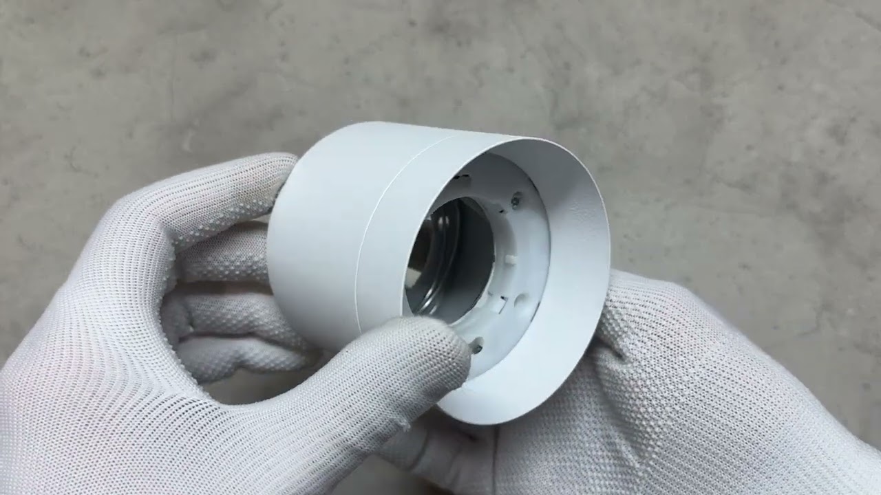 Светильник под лампу VIDEX GX53 накладной белый (VL-SPF15A-W)