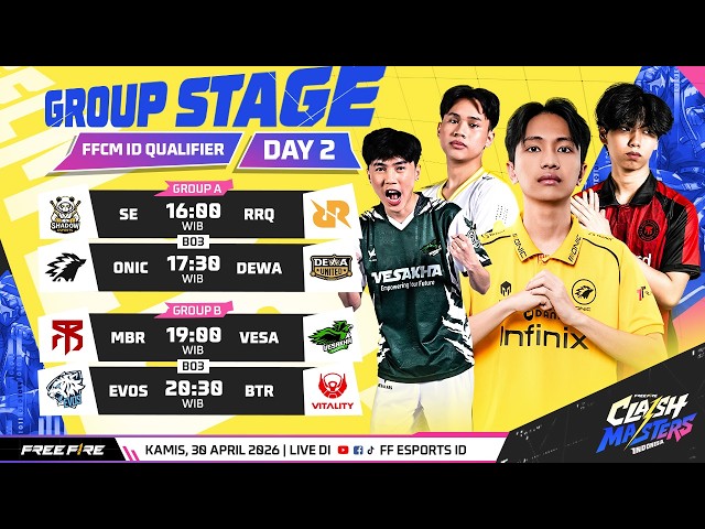 FFCM ID Summer 2026 - Group Stage Day 2