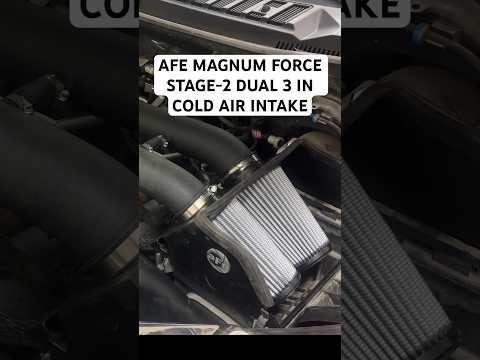 2019 Ford F150 with a AFE MAGNUM FORCE STAGE-2 DUAL 3 IN COLD AIR INTAKE #ford #fordtrucks #f150