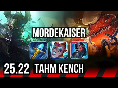 MORDEKAISER vs TAHM KENCH (TOP) | EUW Master | 25.22