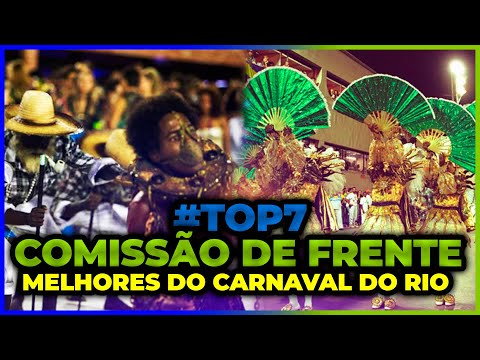 [✅Top 7] As Melhores COMISSÕES DE FRENTE que marcaram o Carnaval do Rio de Janeiro
