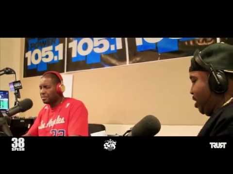 38 Spesh - Dj Self Freestyle + Interview Live On Power 105.1