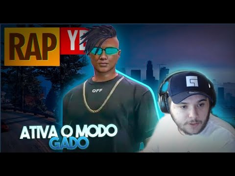RC REAGINDO A No estilo Connor 💜 - Modo Gado (GTA RP)