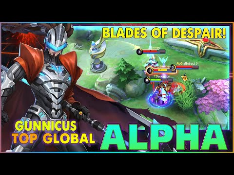 Alpha Blades of Despair! Top Global Alpha by GUNNICUS ~ MLBB