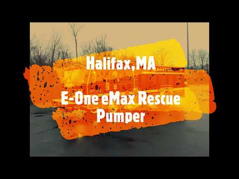 Halifax,MA - E-One eMax Rescue Pumper