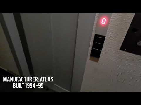 Testing a modernized 1995 ATLAS elevator (mod. by Schindler) - Curitiba, Brazil