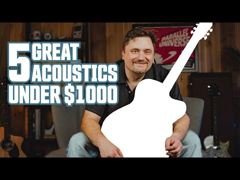 5 Acoustic Guitars to Upgrade to Under $1000 USD