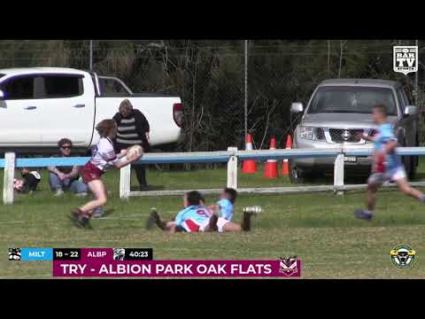 2019 Group 7 RL Under 18s Round 17 Highlights - Milton-Ulladulla vs Albion Park-Oak Flats
