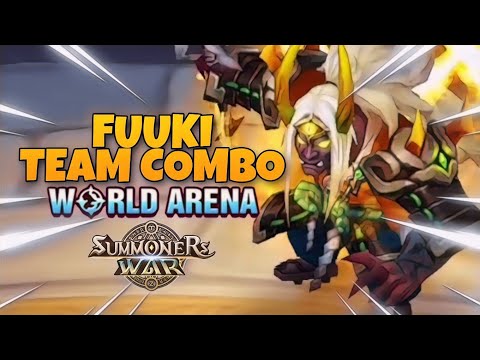 Fuuki Team Combo in World Arena - Summoners War