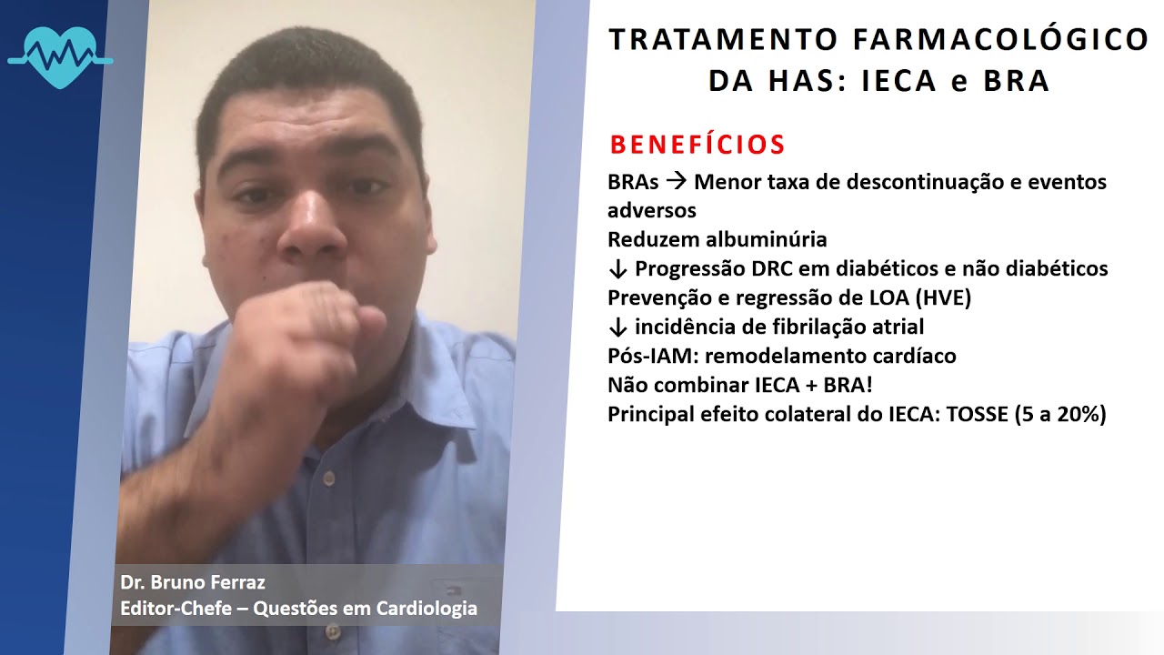 IECAs e BRAs no tratamento da hipertensão arterial