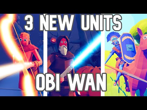 TABS - 3 NEW SECRET UNITS OBI WAN KENOBI - TABS MODS - TABS STAR WARS - TABS SECRET UNITS