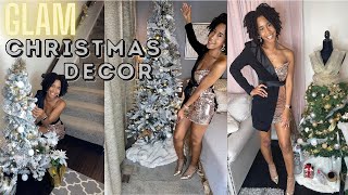 VLOGMAS 2022 DAY 1 Christmas Decorate with Me 2022, DIY Mannequin Christmas Tree + NEW Vlogmas Intro