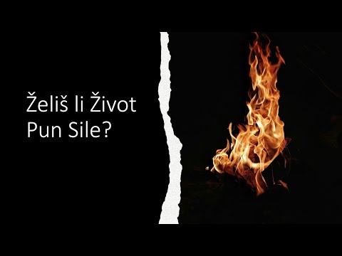 Pastor Nenad Đidara - Želiš li život pun sile? - Subota 15.01.2022