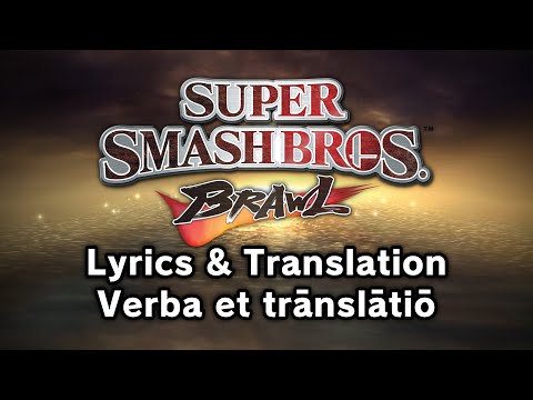 Super Smash Bros. Brawl - Main Theme & Final Destination (Latin Lyrics & Multilanguage Translation)