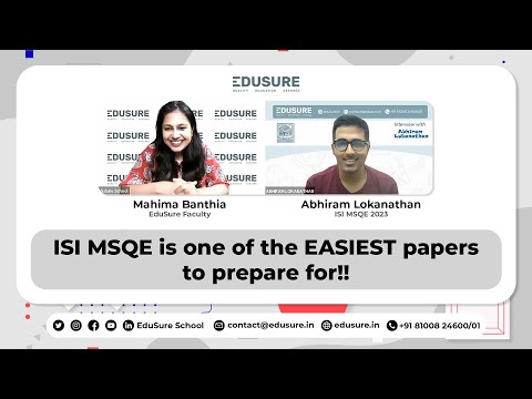 Abhiram — ISI MSQE