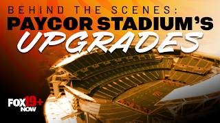 Behind the scenes of Paycor Stadium's upgrades