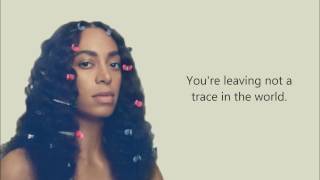 SOLANGE - WEARY (OFFICIAL LYRICS)
