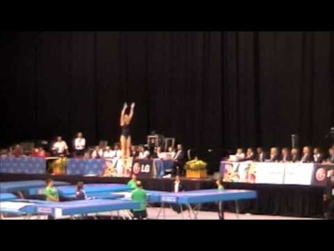 Jaime Moore British Trampoline Championships 2009