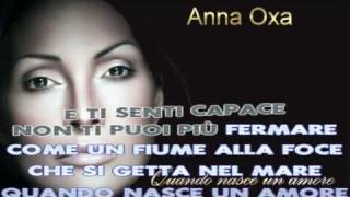 KARAOKE Quando nasce un amore Anna Oxa instrumental originale