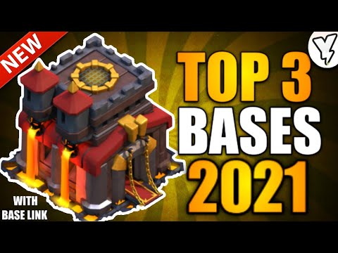 [NEW] TOP 3 BEST TH10 WAR BASE 2021!! | TH10 HYBRID/DEFENSIVE BASE TESTED WITH LAYOUT LINK✔✔ - COC