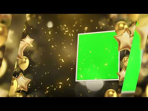 Happy Birthday Green Screen Animation Video HD Free
