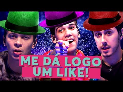 Me Dá Logo um Like! | Cocielo, MrPoladoful e Castanhari | Paródia That’s What I Like | Bruno Mars