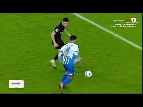 GOOOL! Univ. Craiova - FCSB 1-0. Al Hamlawi îl umilește pe Graovac și înscrie superb, la colțul lung