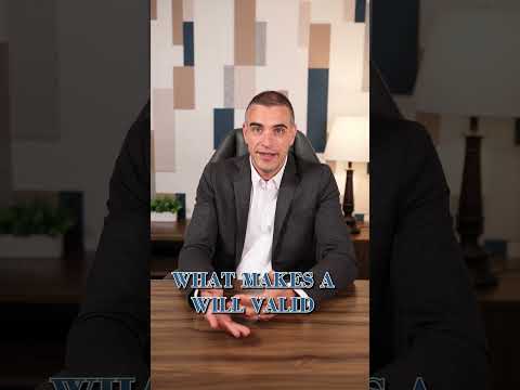 Is your Will Valid?