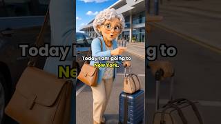 Airport English Story ✈️ | English Speaking Practice #airportenglish #travel #learnenglish